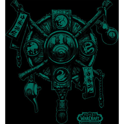 World of Warcraft: Mists of Pandaria Pandaren Crest Hoodie - Vista da vicino