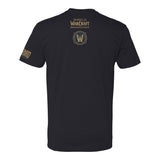 World of Warcraft T-shirt Wrathion nera - Vista posteriore