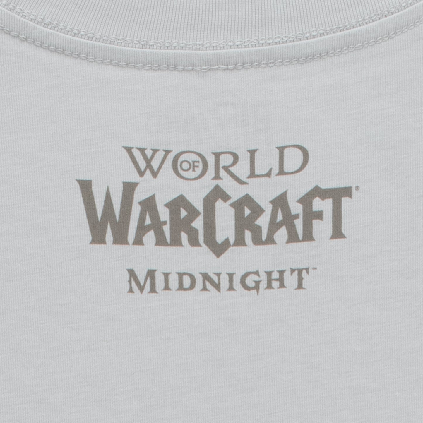 World of Warcraft: Maglietta grigia Midnight Arator - Vista da vicino