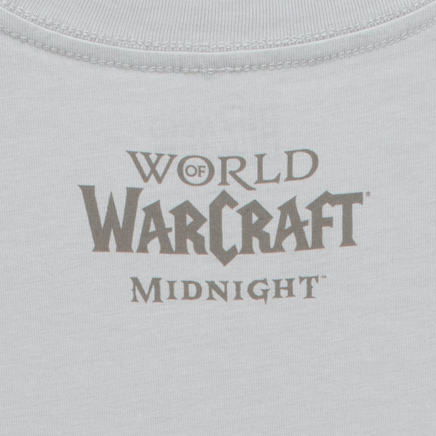 World of Warcraft: Maglietta grigia Midnight Arator - Vista da vicino