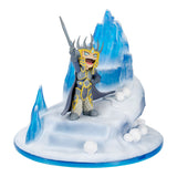 Lil' Champions Lotta nella neve Arthas 7,5". Statua - Vista frontale