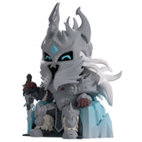 World of Warcraft Figura in vinile del Re dei Lich da 5,2" Youtooz - Vista angolare anteriore