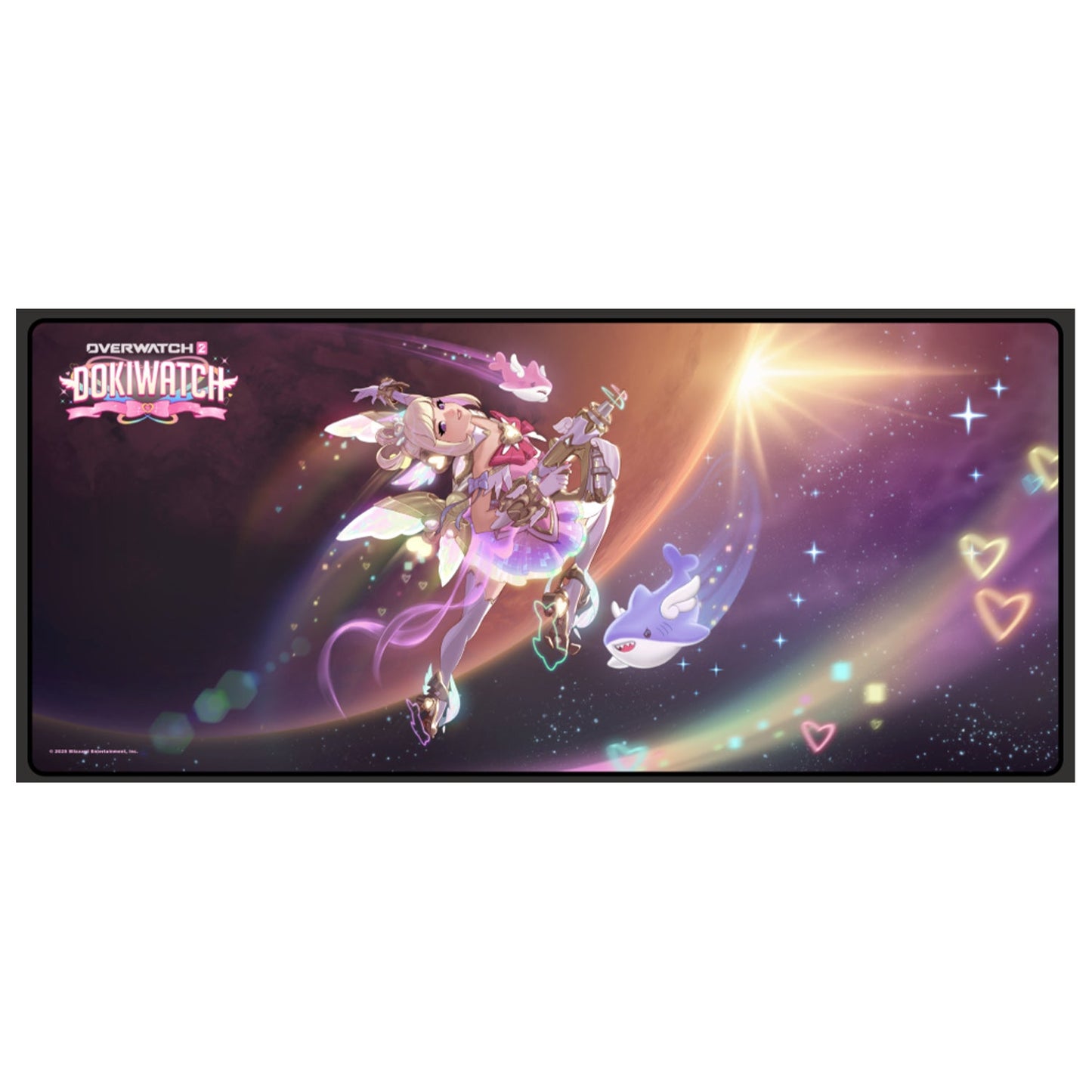Tappetino da scrivania Overwatch Dokiwatch - Vista frontale