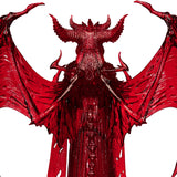 Diablo IV Statua Lilith Rossa 30,5 cm - Vista Posteriore Ravvicinata