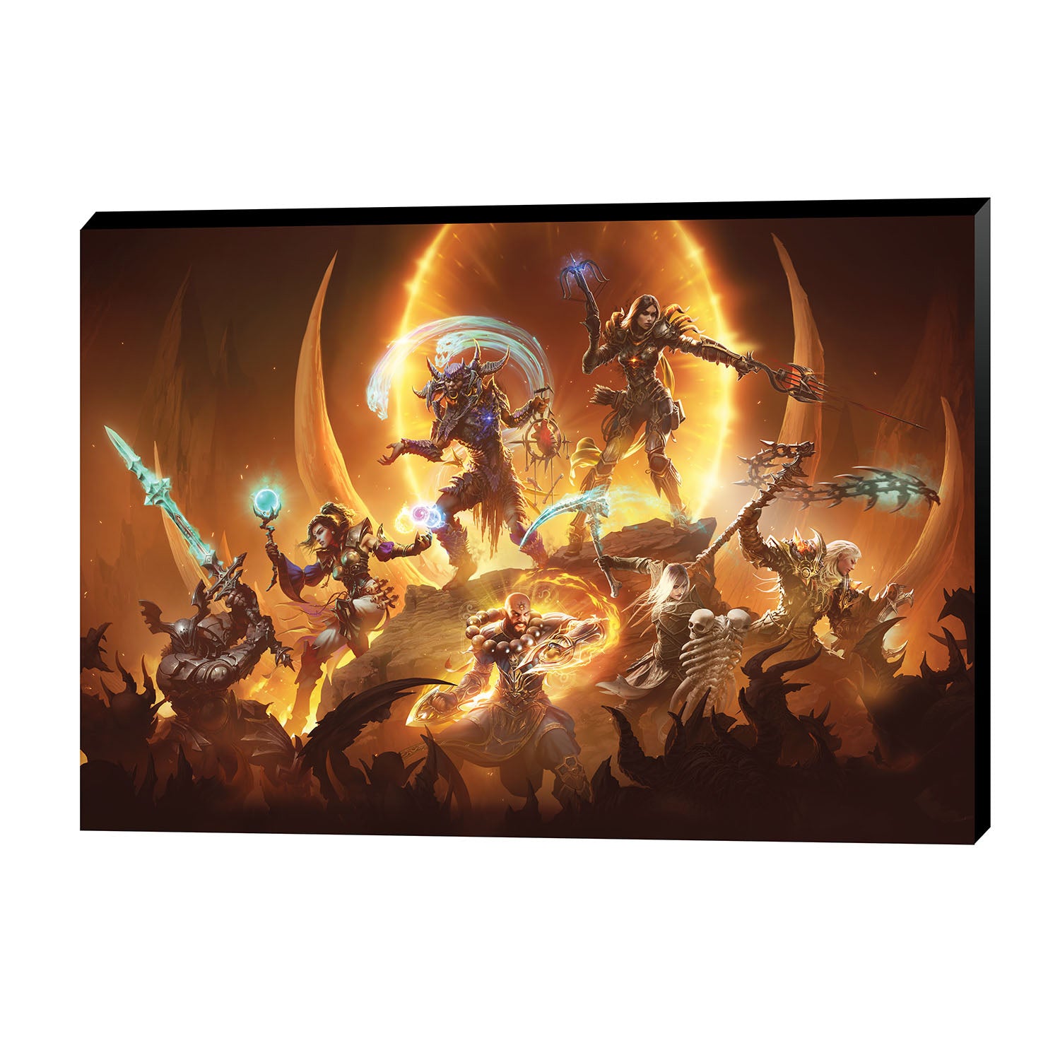 Diablo III – 10° Anniversario 35,5 x 51 cm Tela - Vista frontale