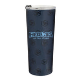 Bicchiere in acciaio inossidabile da 1,5 litri di Heroes of the Storm in blu - Vista frontale