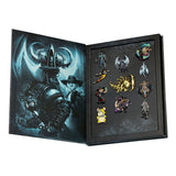 Set di spille Blizzard Series 8 Collector's Edition in nero - Vista aperta