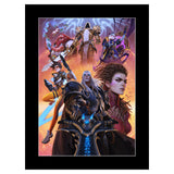 Blizzard Forging Worlds 35,5x51 cm Stampa opaca in edizione limitata