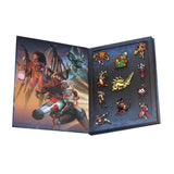 Set di spille Blizzard Series 9 Collector's Edition - Vista aperta con le spille