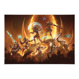 Poster 43 x 59 cm 10° Anniversario di Diablo III - Vista frontale
