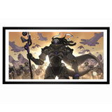 Overwatch 2 Invasione di Ramattra 30,5 x 61 cm Stampa d'arte con cornice - Vista frontale