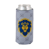 World of Warcraft Raffreddatore per lattine Alliance da 16 oz - Vista frontale