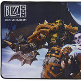 BlizzCon 2023 Key Art Gaming Desk Mat - Close Up View