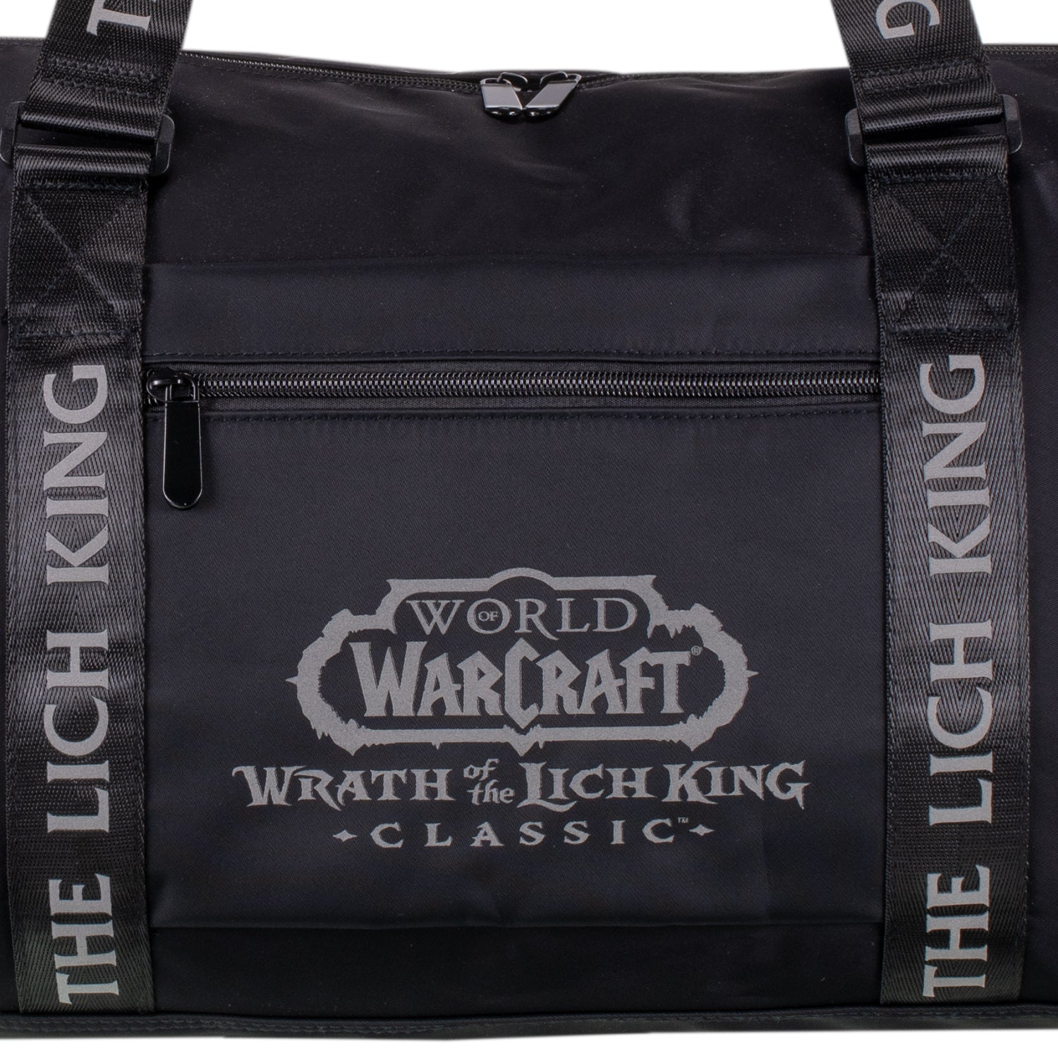 World of Warcraft Wrath of the Lich King Duffle Bag - Close Up View