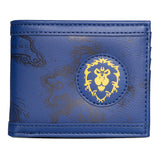 World of Warcraft Alliance Map of Azeroth Wallet - Front View