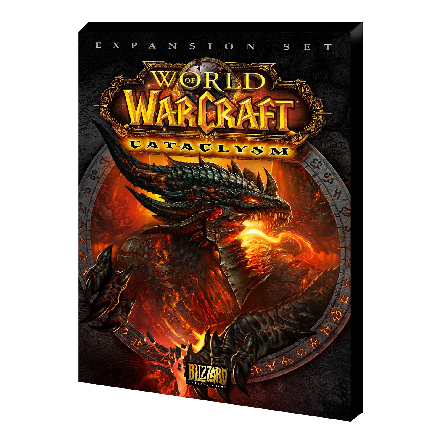 World of Warcraft Cataclysm Box Art Canvas - Front View