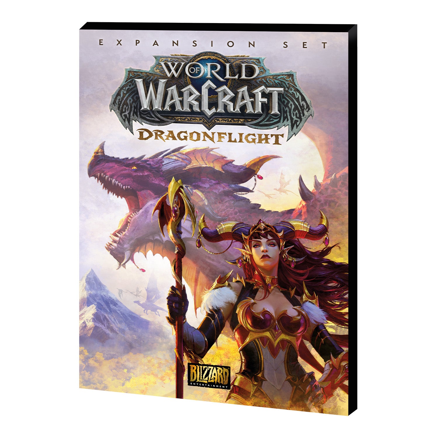 World of Warcraft Dragonflight Box Art Canvas - Front View