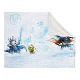 World of Warcraft Snow Fight Blanket - Front View Folded