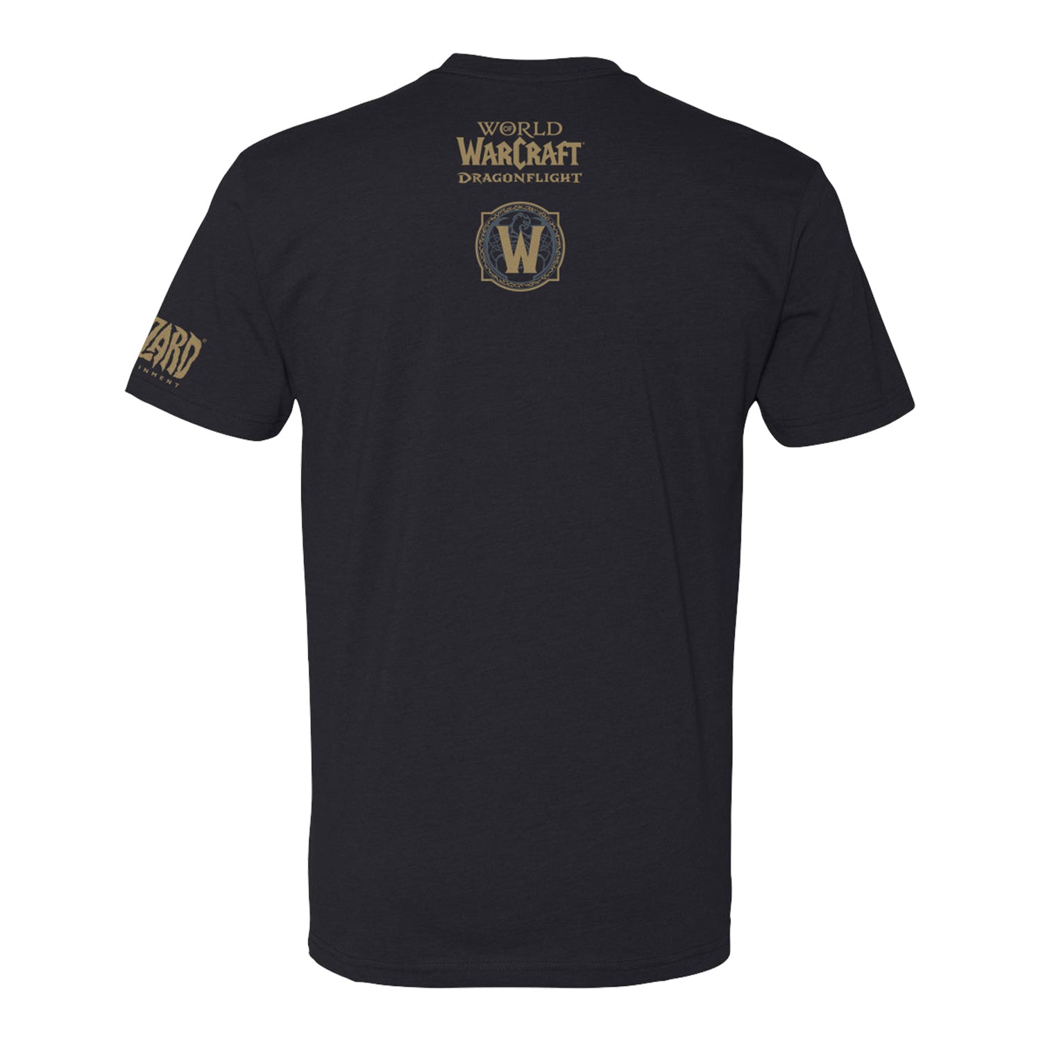 World of Warcraft Wrathion Black T-Shirt - Back View