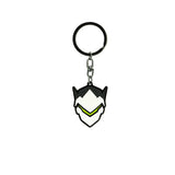Overwatch Genji Keyring in White - Front View