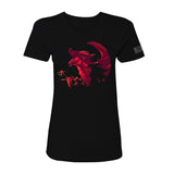 World of Warcraft Alexstrasza Women's Black T-Shirt