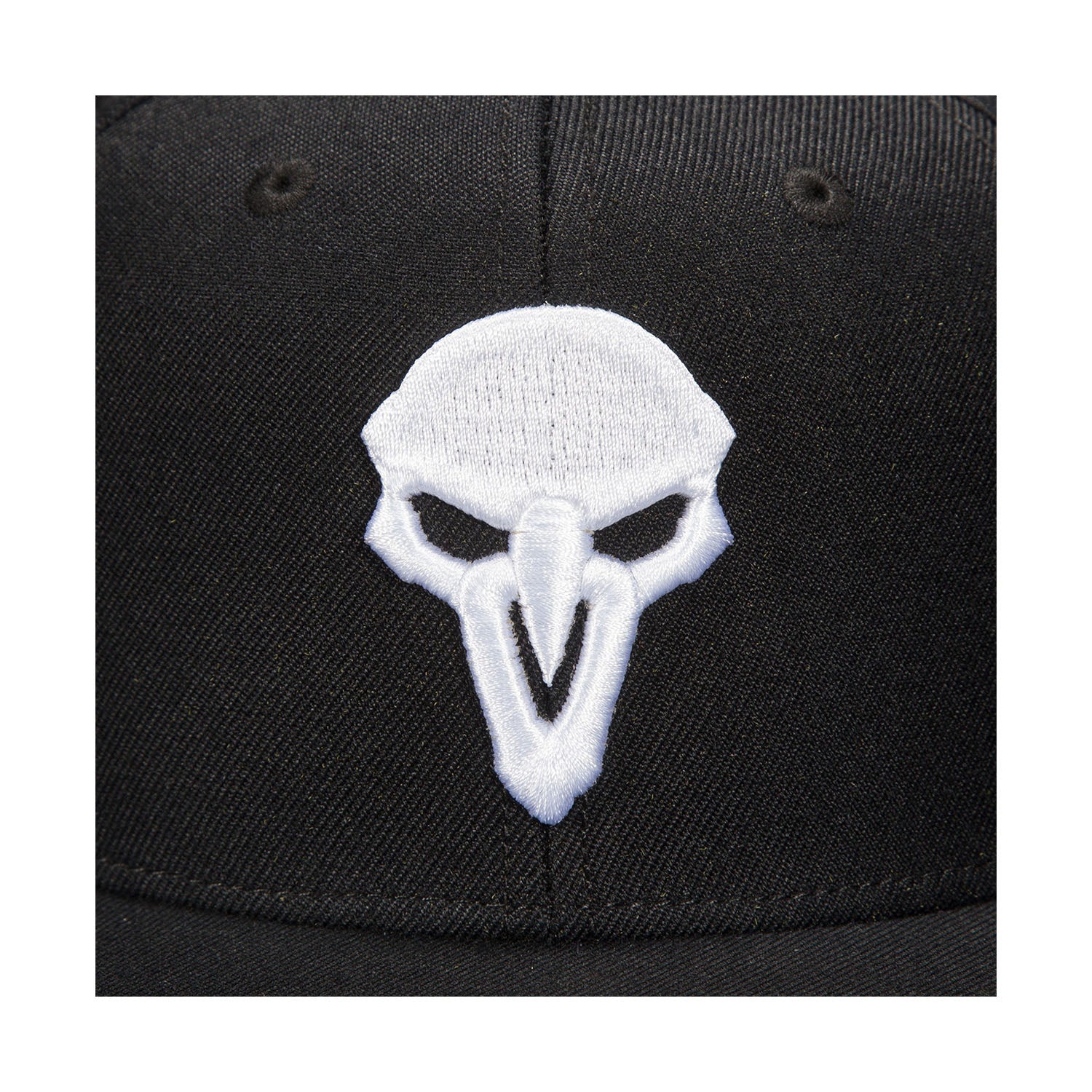 Overwatch Back from the Grave J!NX Black Snapback Hat - Zoom View
