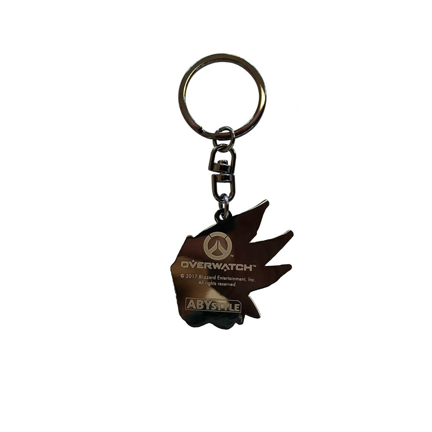 Overwatch Tracer Keyring in Black - Back View