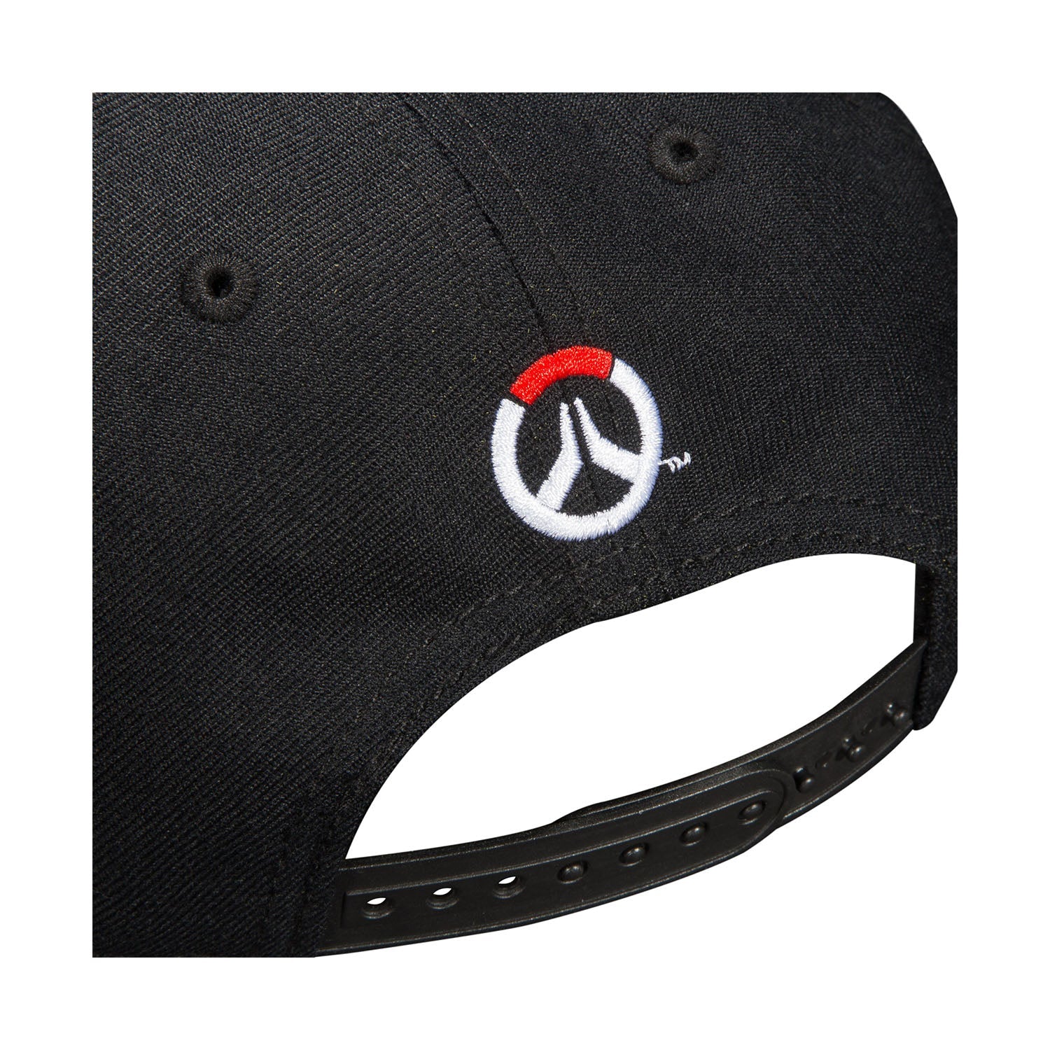 Overwatch Back from the Grave J!NX Black Snapback Hat - Back View