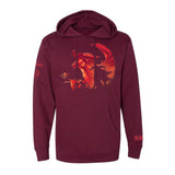 World of Warcraft Alexstrasza Maroon Hoodie - Front View