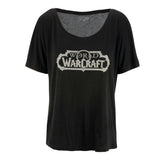 World of Warcraft Women's Black T-Shirt - Front View