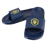 World of Warcraft Alliance Navy Logo Slides - Overlap View