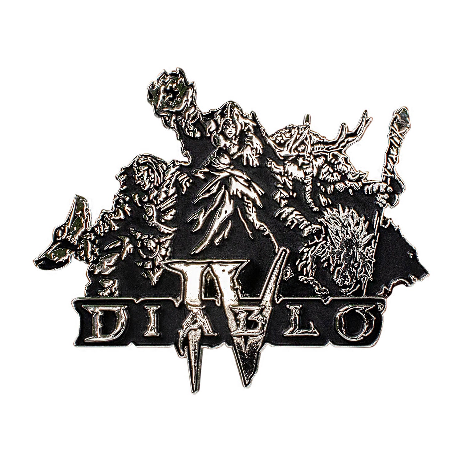 Diablo IV Classes Collector's Edition Pin - Front View