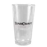 StarCraft 454ml Pint Glass in Black - Front View