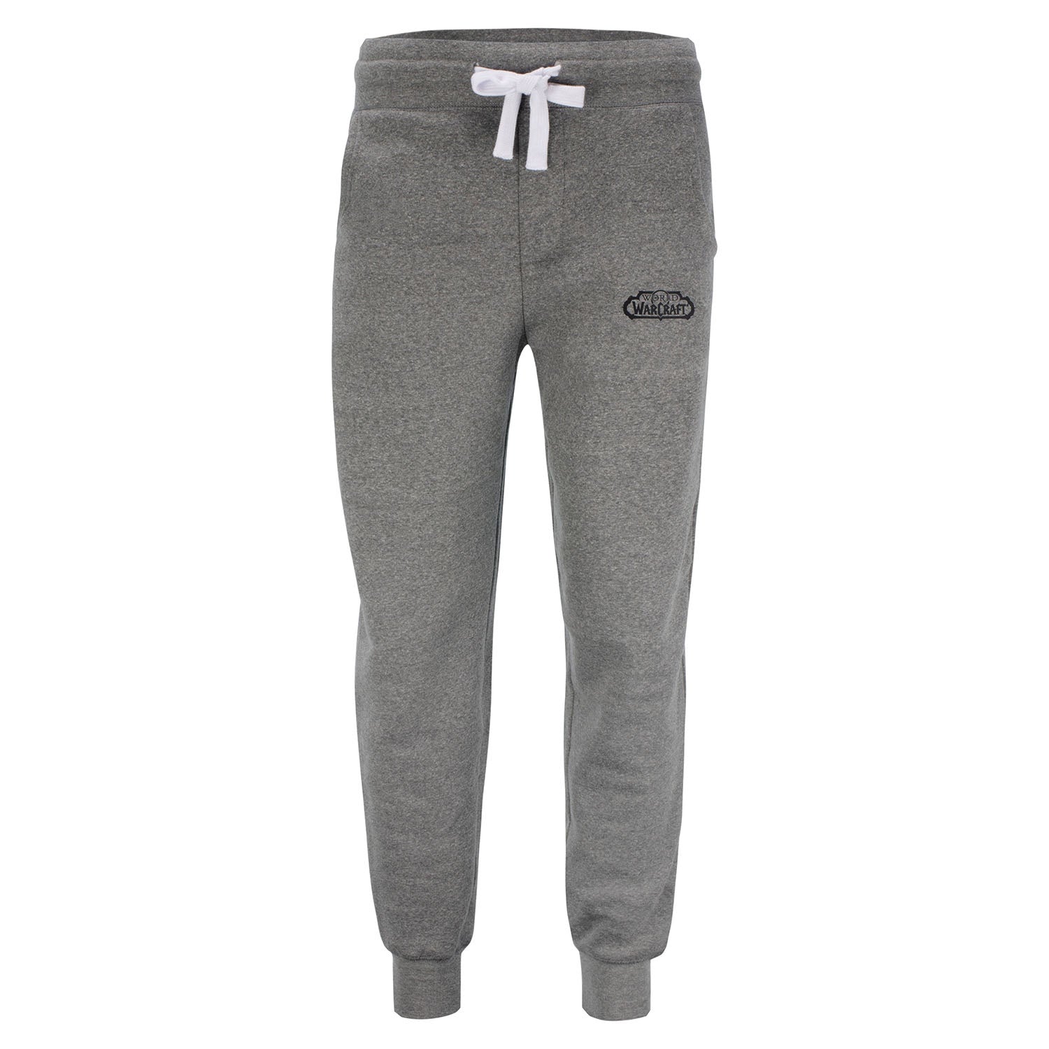 World of Warcraft Grey Joggers - Front View