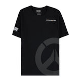 Overwatch Black The Logo T-Shirt - Front View