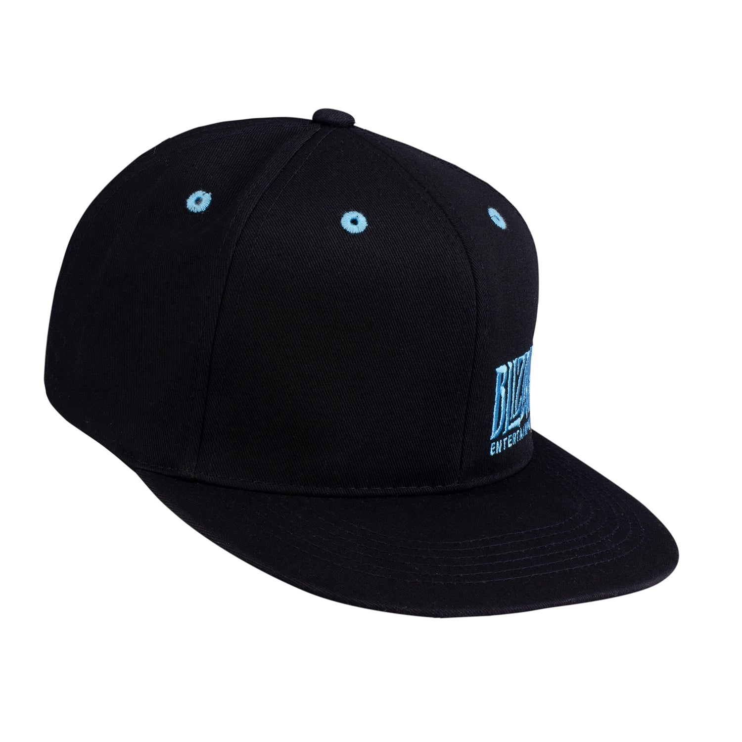 Blizzard Entertainment Black Flatbill Snapback Hat - Front Right View