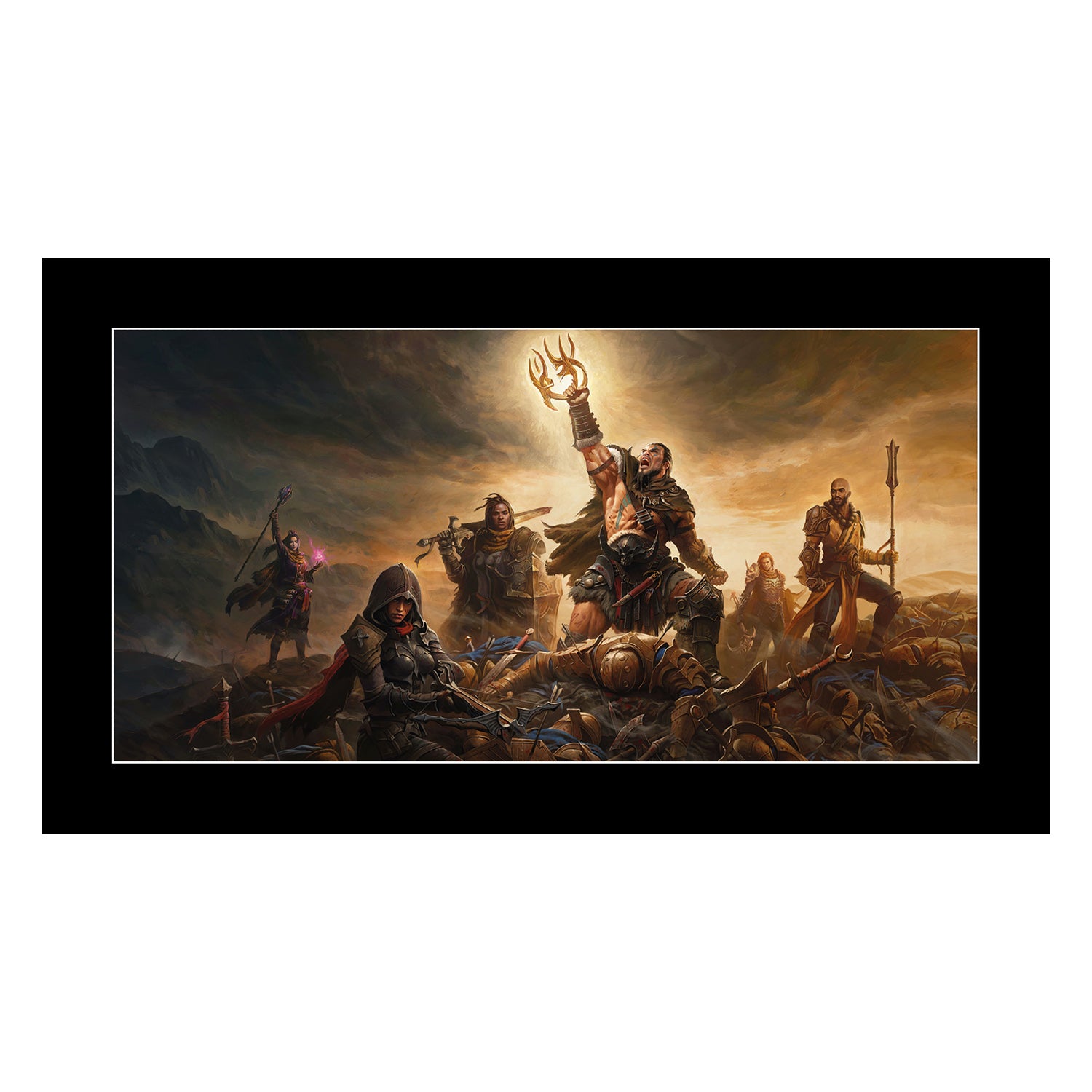 Diablo Immortal - Overthrow 30.5 x 61 cm Matted Print - Front View