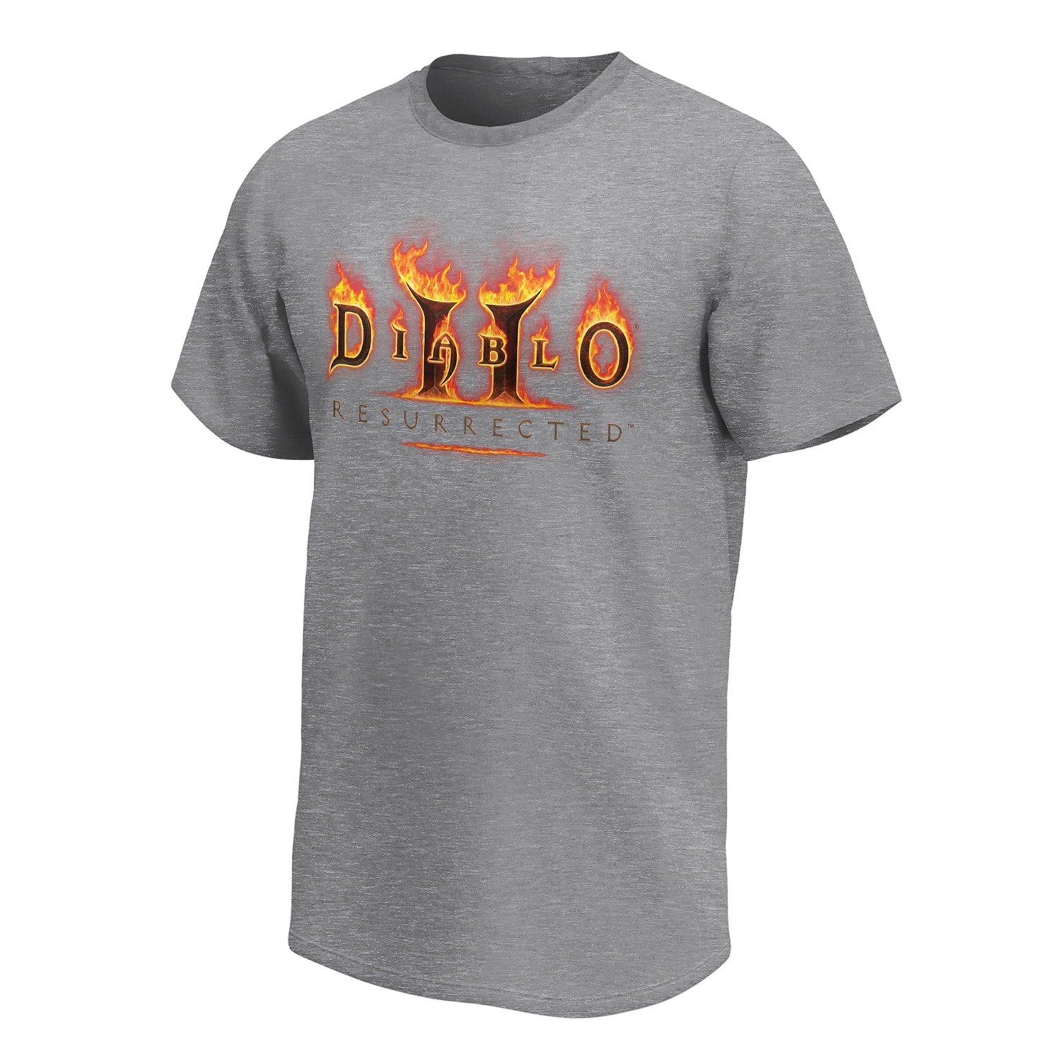 Diablo II: Resurrected Grey T-Shirt - Front Left View