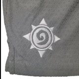 Hearthstone Grey POINT3 Shorts - Close Up Logo View