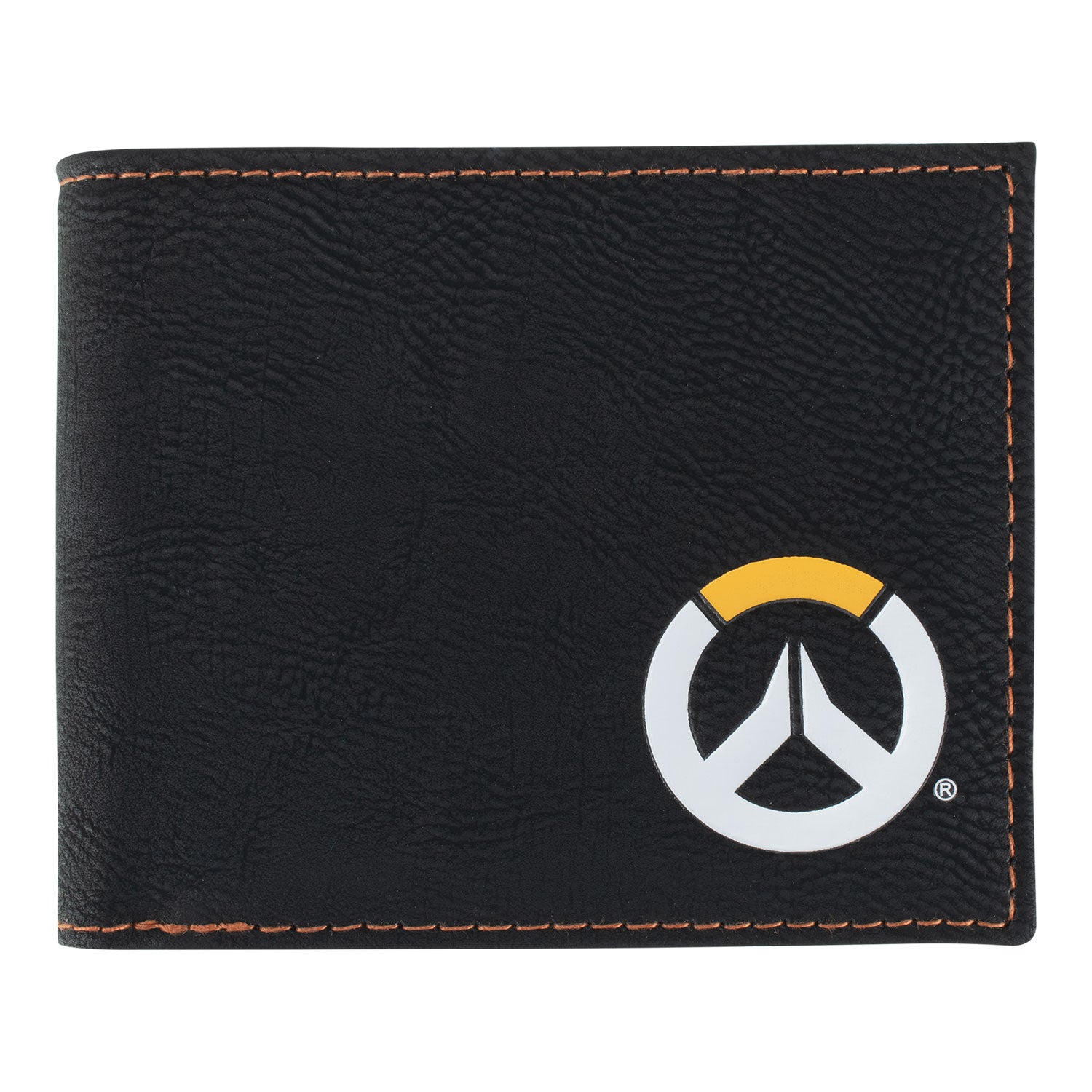 Overwatch Logo Black Wallet - Front View