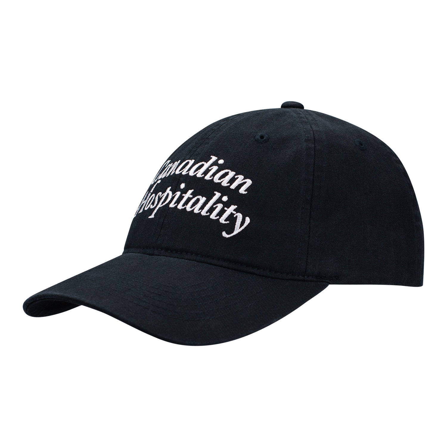Overwatch 2 Sojourn Canadian Hospitality Black Dad Hat - Front Right Side View
