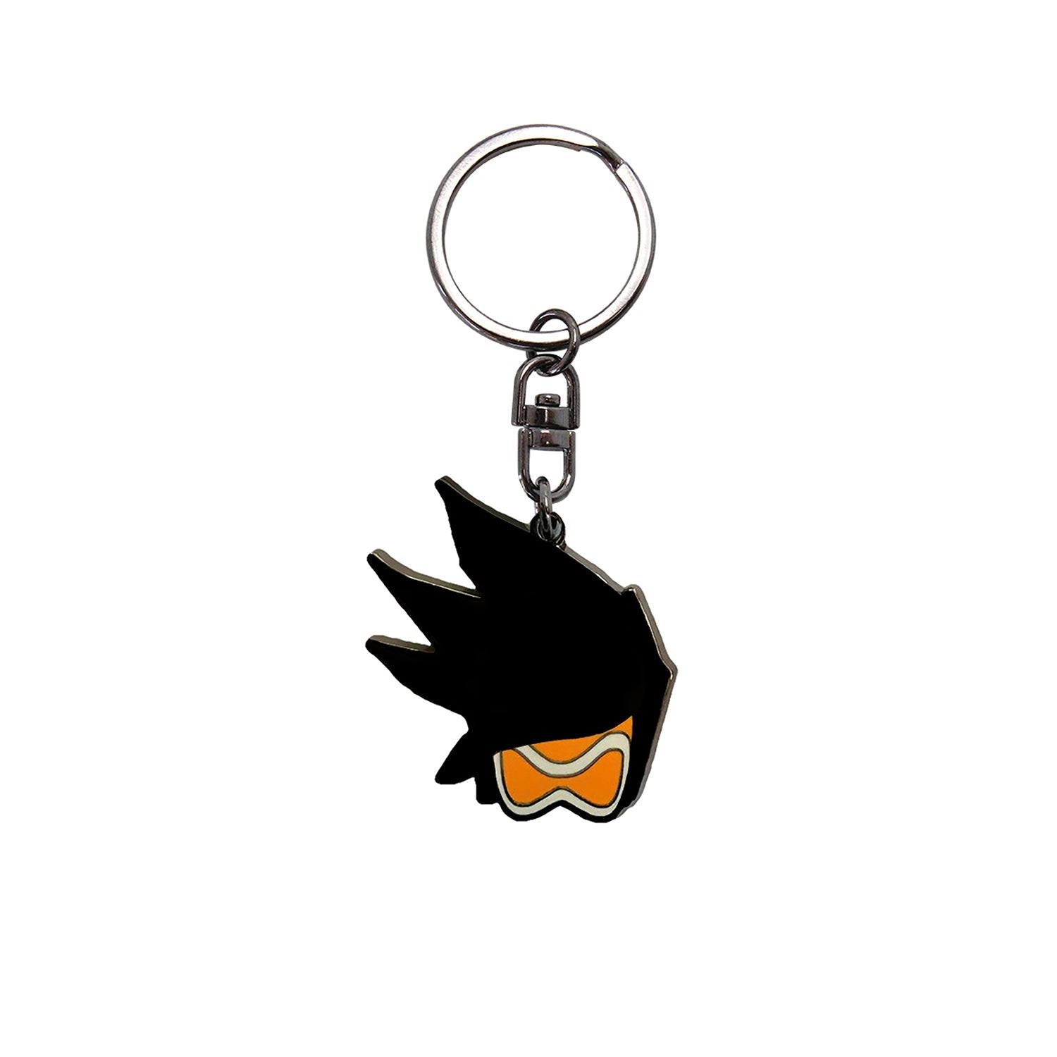 Overwatch Tracer Keyring in Black - Front View