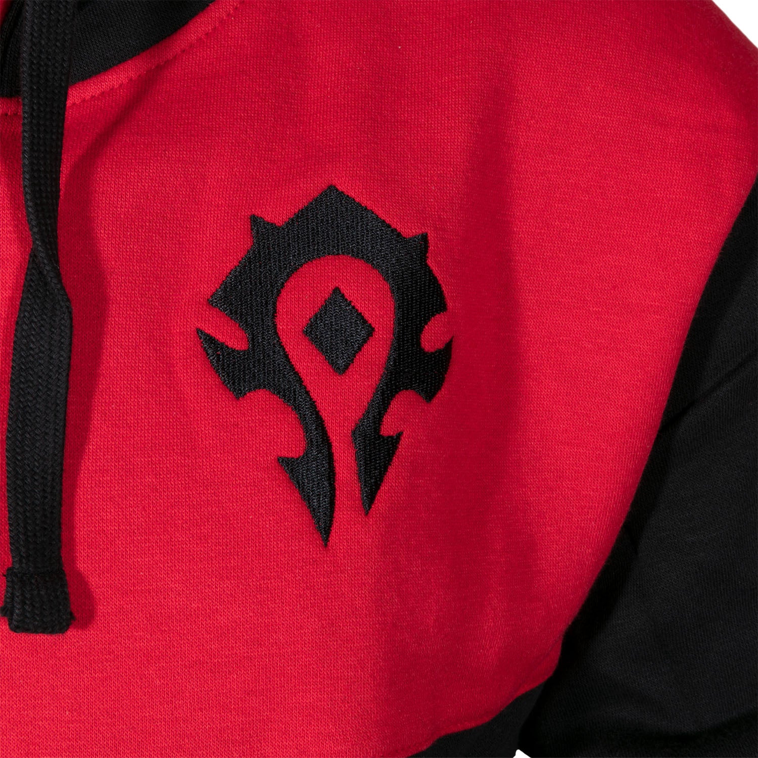 World of Warcraft J!NX Red Horde To The End Hoodie - Zoom View