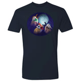 World of Warcraft Three Duck Moon Navy T-Shirt - Front View