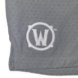 World of Warcraft Grey POINT3 Shorts - Close Up Logo View