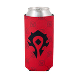 World of Warcraft Horde 16oz Can Cooler - Front View