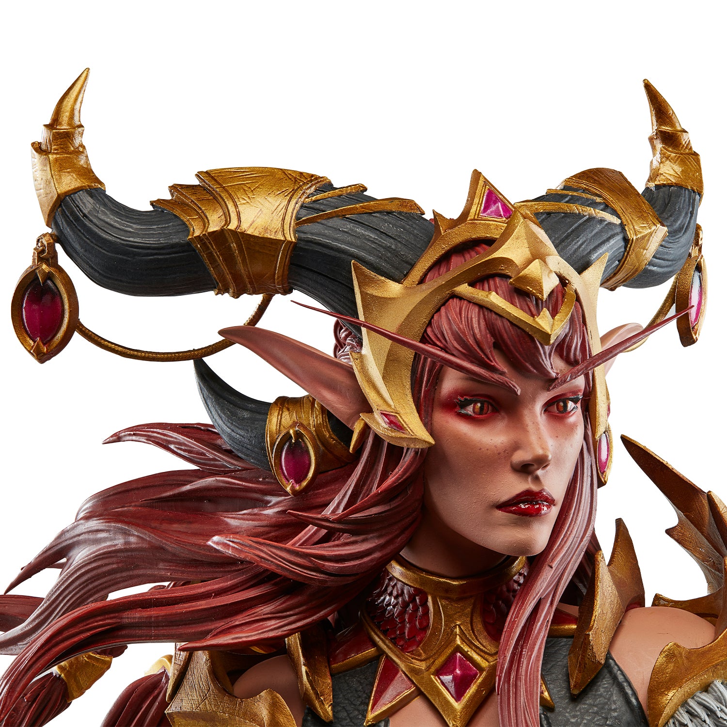 World of Warcraft Alexstrasza 52cm Statue - Close Up Face View