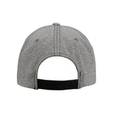 Overwatch Grey Performance Hat - Back View, No Text 